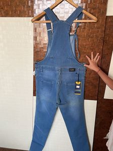 girls denim full dungarees