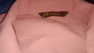 combo of 2 tops Coral Puff Sleeve Button-Up Blouse