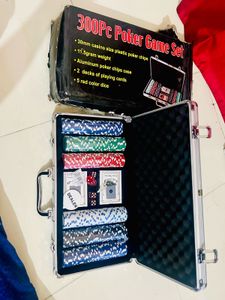 300pc Poker Game Set w/ Case