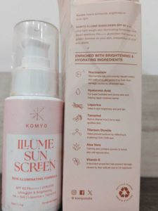 Komylo Ilume Sun Screen SPF 60