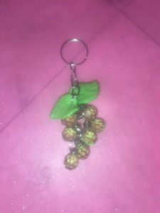 Cute Grape Keychain