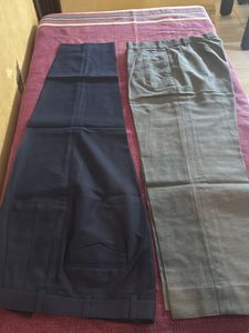 Men's Formal Trousers - 2 Pairs