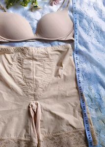 Vintage Style Shapewear Shorts with bra