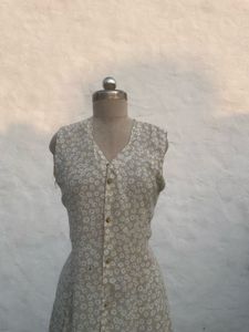 Floral Button-Down Midi Dress