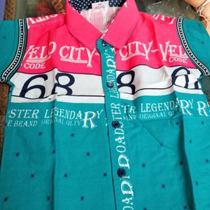 Shirt With Helf Pant