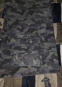 Camo Wide Leg Pants