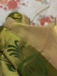 Girls' Traditional Pattu Pavadai Set