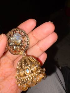 Stunning Ethnic Jhumka Earrings