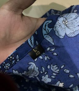 Floral Printed Kurta With Salwar And Dupatta