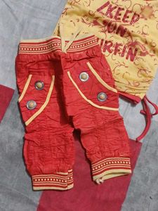 Cute Red Baby Outfit