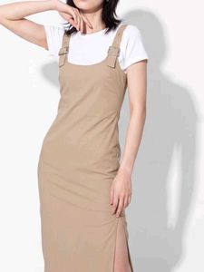 Stylish Buckle Strap Midi Dress Westside Nuon dres