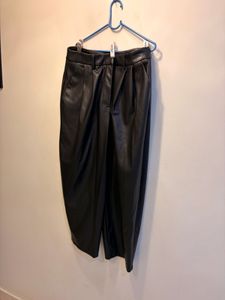 Stylish Faux Leather Pants