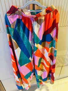 Vibrant Abstract Print Maxi Dress