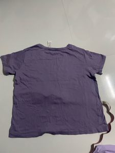 Purple Bunny Graphic Tee