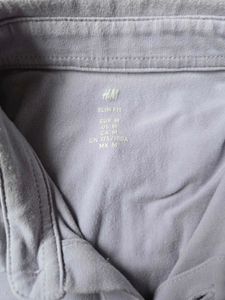 Men's H&amp;M Slim fit Lavender Polo T-Shirt