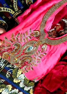 salee today ‼️🔺Pakistani Heavy Embroidered Silk