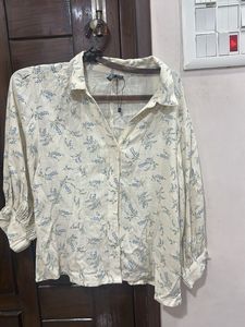 Floral Puff Sleeve Blouse