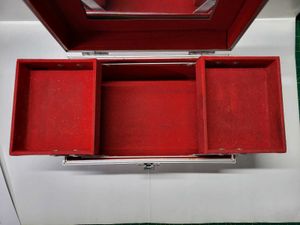 Pink Glitter Jewellery/Make Up Storage Box