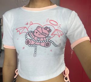 Cute Hello Kitty Graphic Tee