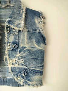 Half Denim Jacket