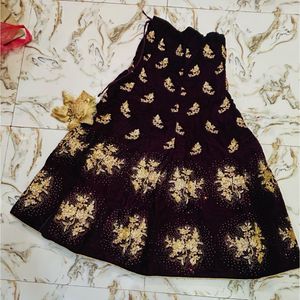Designer Embroidered fishcut lehenga
