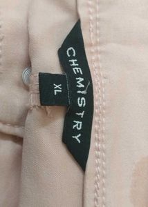 Light Pink Slim Fit Pants