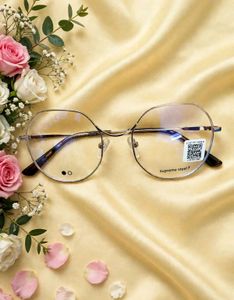 Lenskart John Jacobs Online Gold Full Rim Geometri