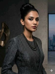 Elegant Pearl Necklace &amp; Earring Set