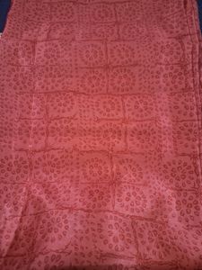 It Is A Double Shaded Printed Saree