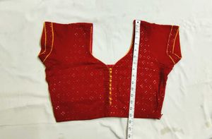 Cotton Blouse With zip Closing