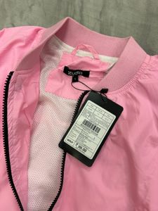 Pink Bomber Jacket