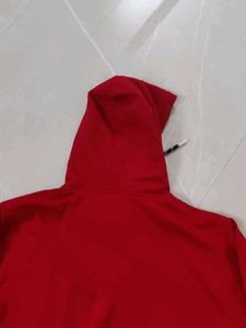 Men Red Hoodie