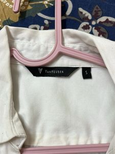 Classic White Button-Up Shirt