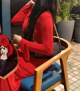 Elegant Red  Dress