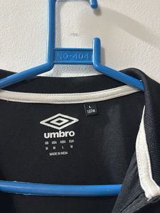 Umbro Black Polo T-Shirt