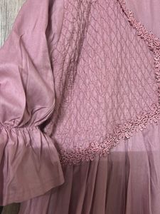Beautiful Pink Ethnic Gown