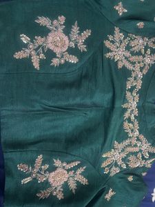 heavy zardosi blouse