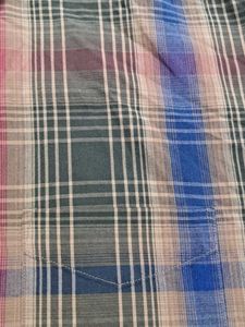 Vintage Plaid Button-Down Shirt