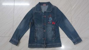 Denim Jacket For 6 to 8year Girl