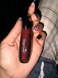 Gege Bear Deep Red Liquid Lipstick