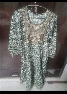 Embroidered Kurta Set &amp; dupatta Xl size