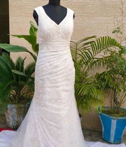 Elegant White Bridal Lehenga