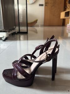 Burgundy Heels