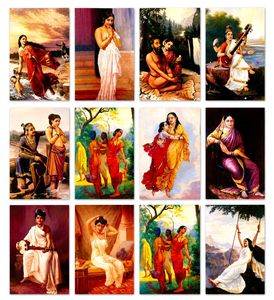 Set Of 24 Postcards