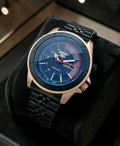 Seiko 5  Watch - Black