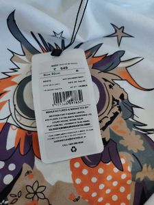 White Owl Graphic Sweatshirt