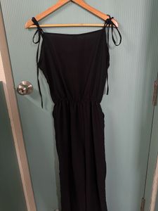 Black Embellished Romper