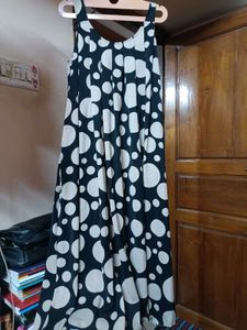 Chic Polka Dot Maxi Dress