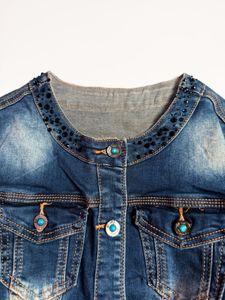Lace Denim Jacket