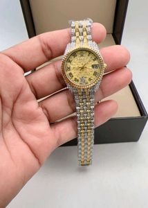 Sparkling Diamond Rolex Watch women